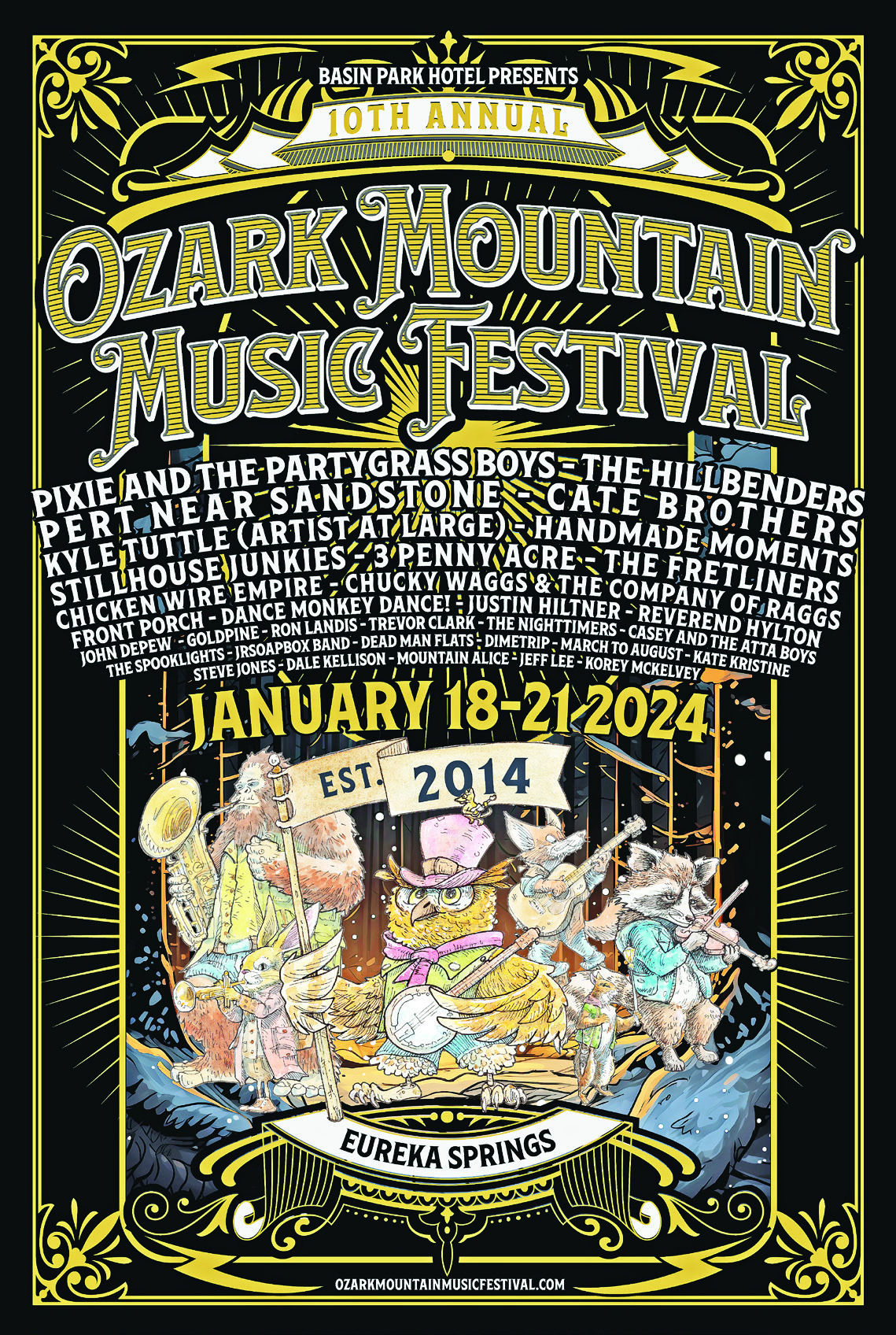 Ozark Mountain Music Festival Weekend set for Jan. 18 21 Eureka